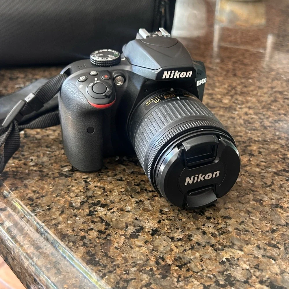 NIKON d3400 dslr camera with lens